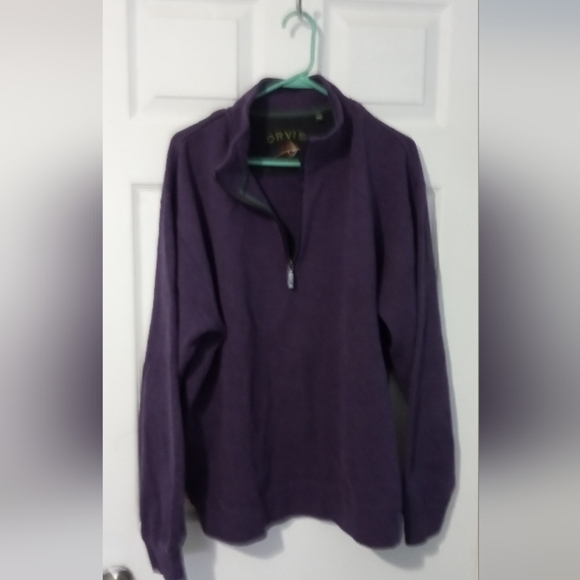 Orvis mens 1/4 zip pullover - Picture 1 of 3